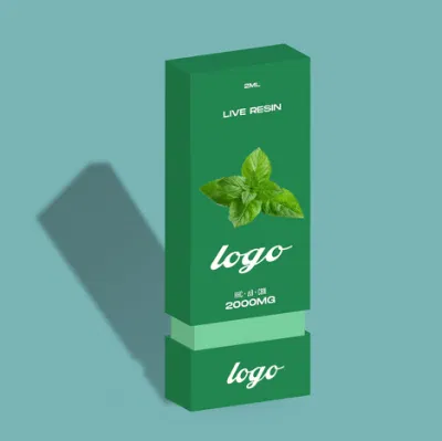Makeon Childproof Paper Packaging Custom Disposable E-Cigarette Vape 510 Cartridge Аккумулятор Vaporizer Pen Gift Luxury Кардборд Скользящий ящик OEM Упаковка