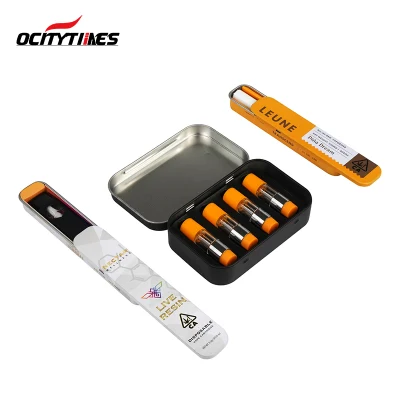  Одноразовая бумажная трубка для стилуса Vape, изготовляемая по заказу, для изготовления высококачественных оригинальных стилуса Упаковка из металлических коробок