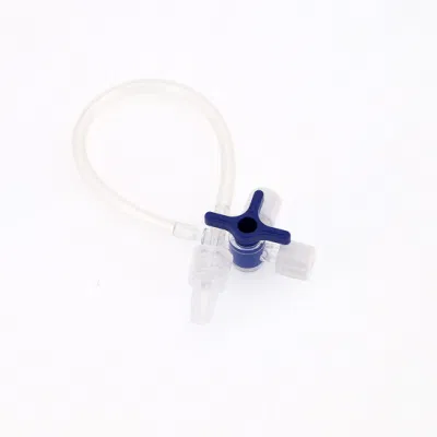  Одноразовый стерильный удлинительный шланг Medmount Medical 10 см, 3-ходовой запорный кран С фиксатором для шприца