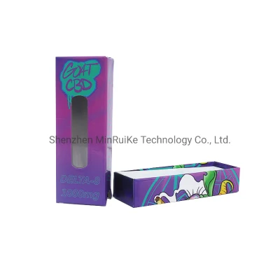  Custom Одноразовая упаковка 510 Vape системы обеспечения безопасности детей упаковке картриджа для 0.5ml 1.0ml картридж