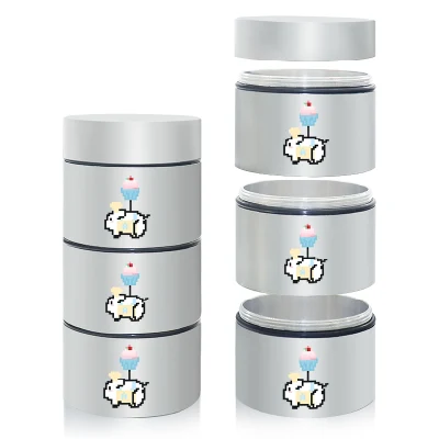  Упаковка травяной цветочный рецепторы упаковка Тин окно Scent-Free Child-Safe металла в системе хранения данных