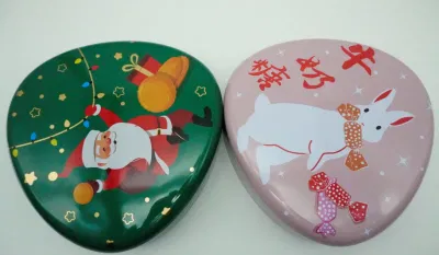 Индивидуальные модели Heart-Shaped нерегулярных шоколад конфеты Валентина&quot; Sday Рождество детей cookie подарок большой Тин Тин Can .