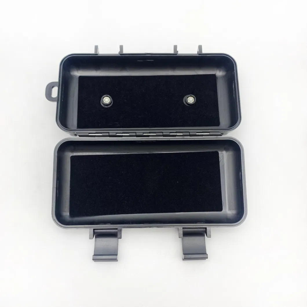 Black Color Hard Mini Size Cheap Price Plastic ABS Material Tin Hidden Car Cash Stick Bottom Hidden Stash Box
