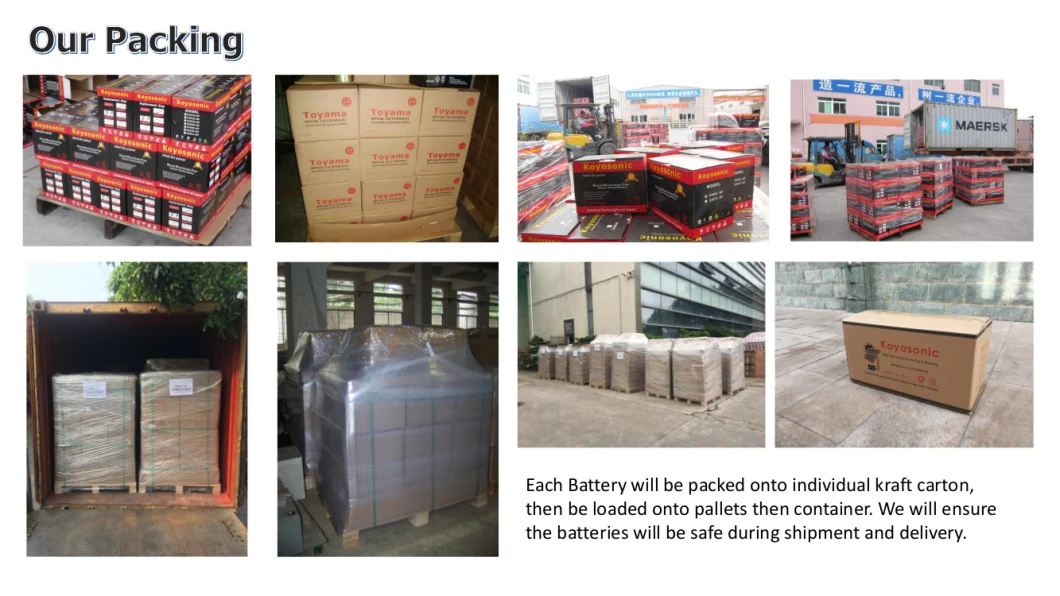 Batteries Banks for Solar Panel Gel Battery 5kw Big Capacity Battery