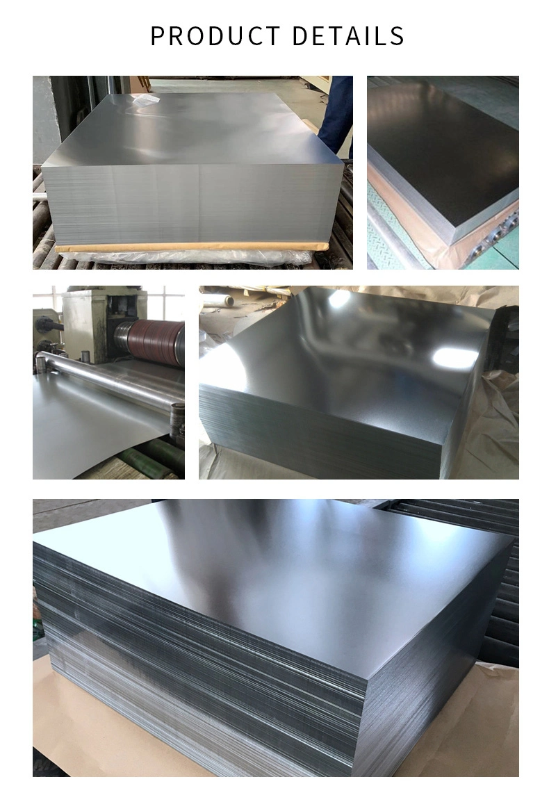 SPCC Tin Cans Making Tinplate Steel Sheet Electrolytic Steel Sheet Tinplate