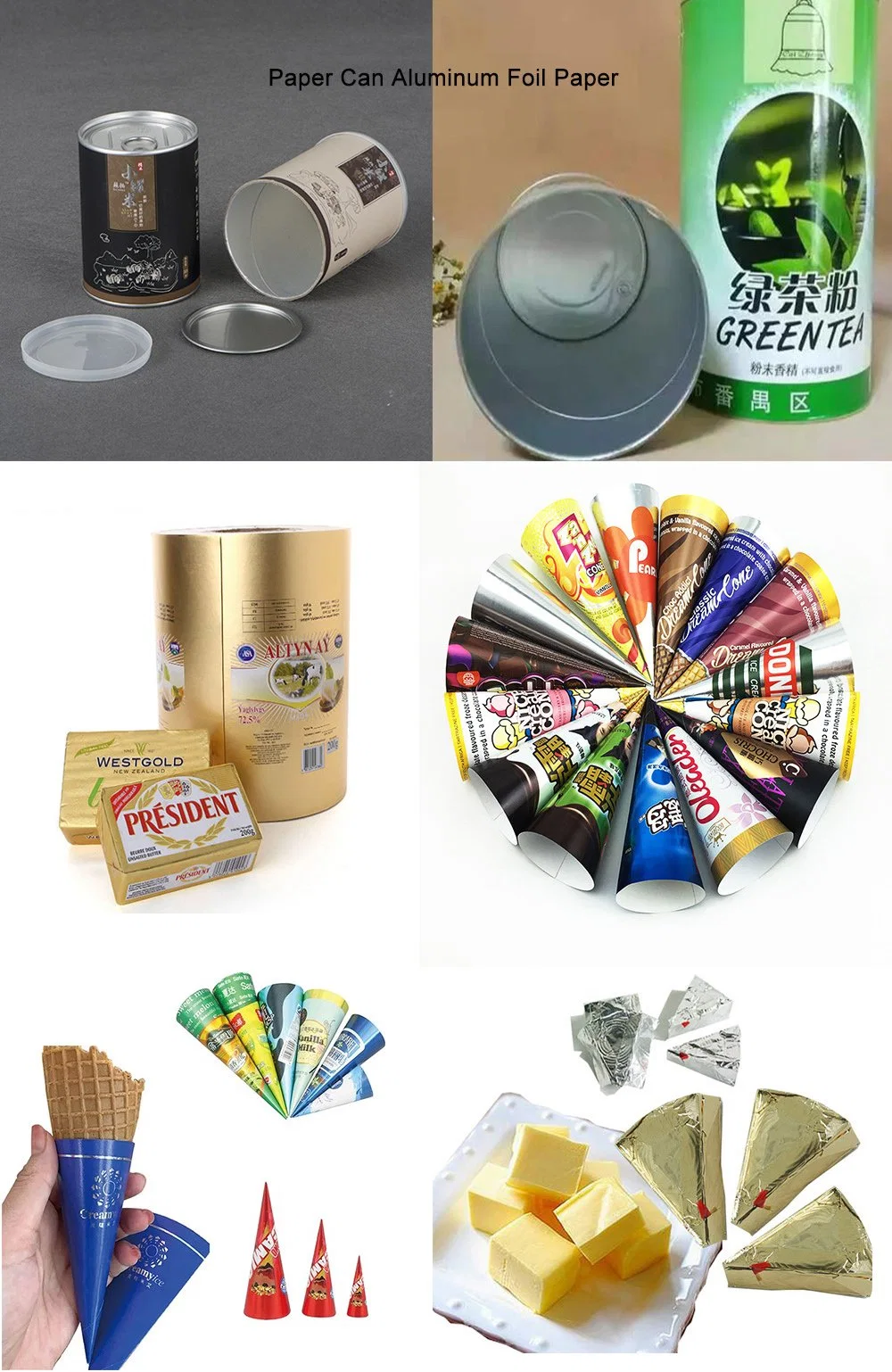 Aluminum Laminate Aluminum Foil Laminated Paper Suppliers Laminate Paper with Tin Foil