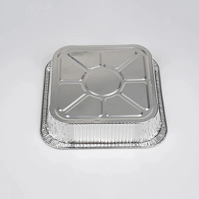 Small Aluminum Foil Containers with Lids, Freezer Tins, Disposable Baking Tray for Food, Take out, Individual Foil Pans with Clear Lids for Leftover Storage