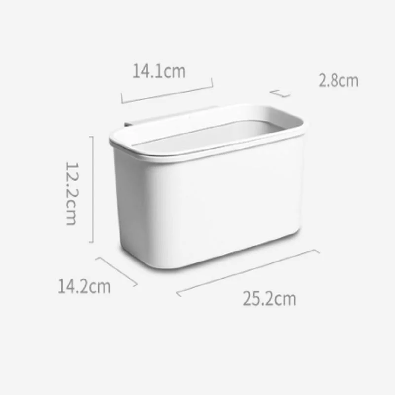 Kitchen Hanging Trash Can Household Kitchen Cabinet Door Garbage Storage Box Creative Handy Garbage Storage Box Hanging