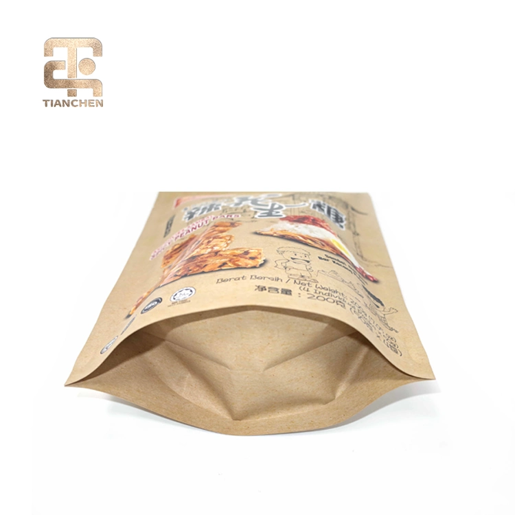 Printed Custom Paper Aluminum Foil Food Plastic Packaging Bag