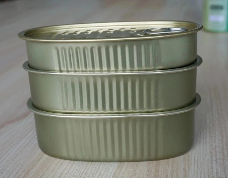 Wholesale# 202#211 #300#Food Empty Tin Box for Luncheon Meat Food Packaging