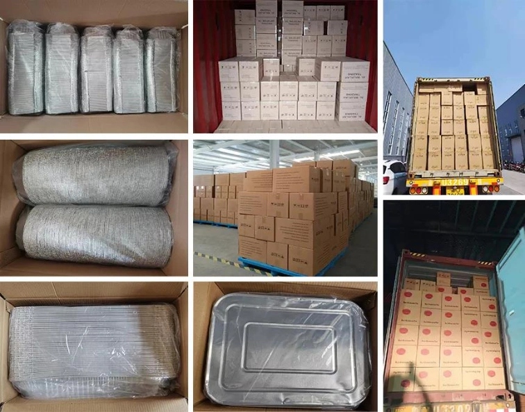 Containers Baking Bread Loaf Pan Tin Foil Trays Gold Smoothwall Aluminium Foil 1000ml 2.25lb Food Packaging Aluminum Fastfood