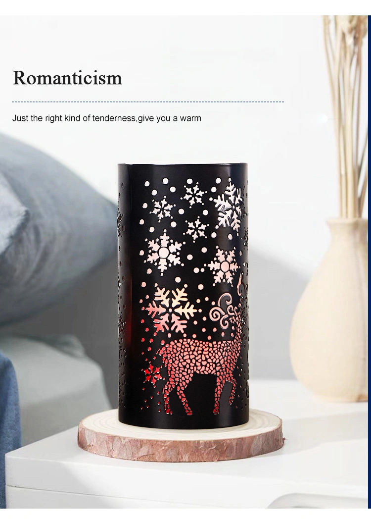 Custom Decorative Scented Candle Glass Jars with Decorative Lids