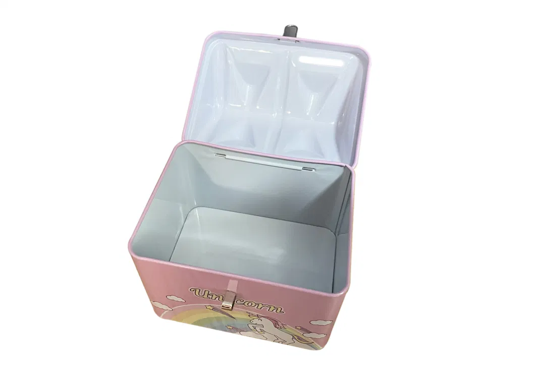 New Design Saving Money Tin Box Kids Coin Bank Tin Box