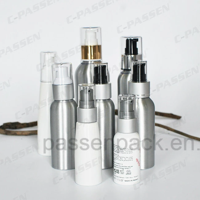 Glass and Aluminum Dropper Bottle for Cosmetic Oil Packaging (PPC-ACB-023)