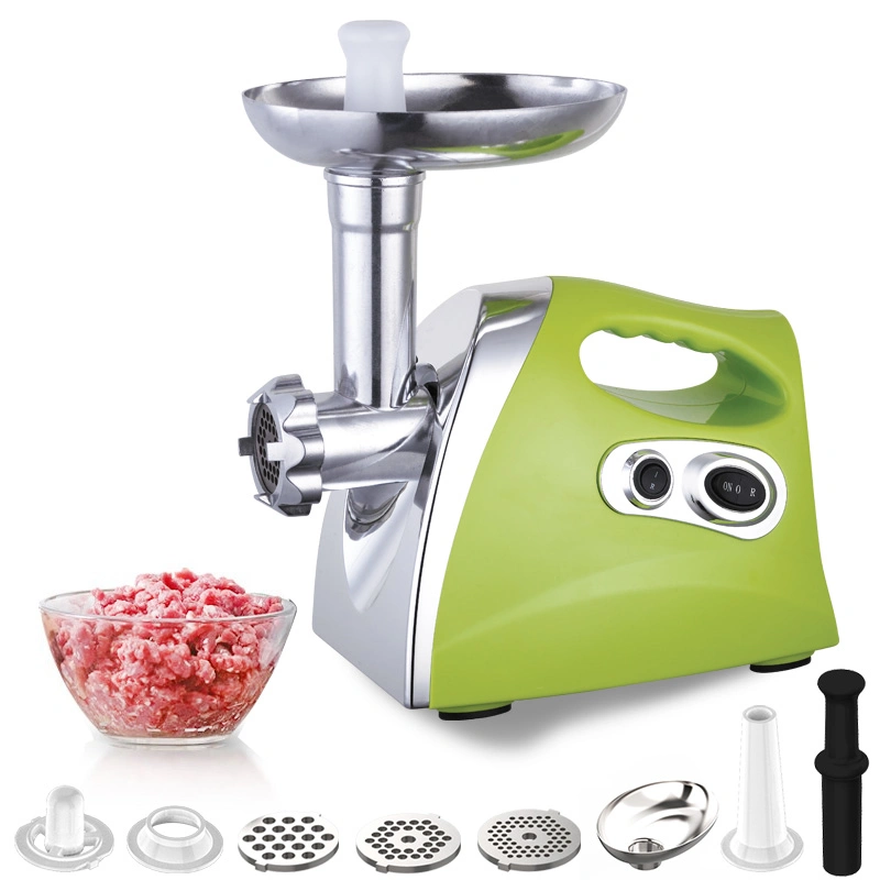 Home Appliances Food Processor Juice Maker Electric Tomatoes Chopped Meat Mincer Grinder with 3 Grinding Plates Sausage Stuffing Electric Can Openers Chopper