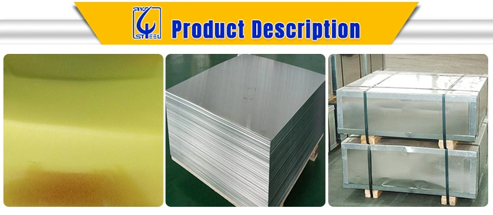 Electrolytic Tinplate SPCC Tin Free Steel Sheet Cans and Caps Material