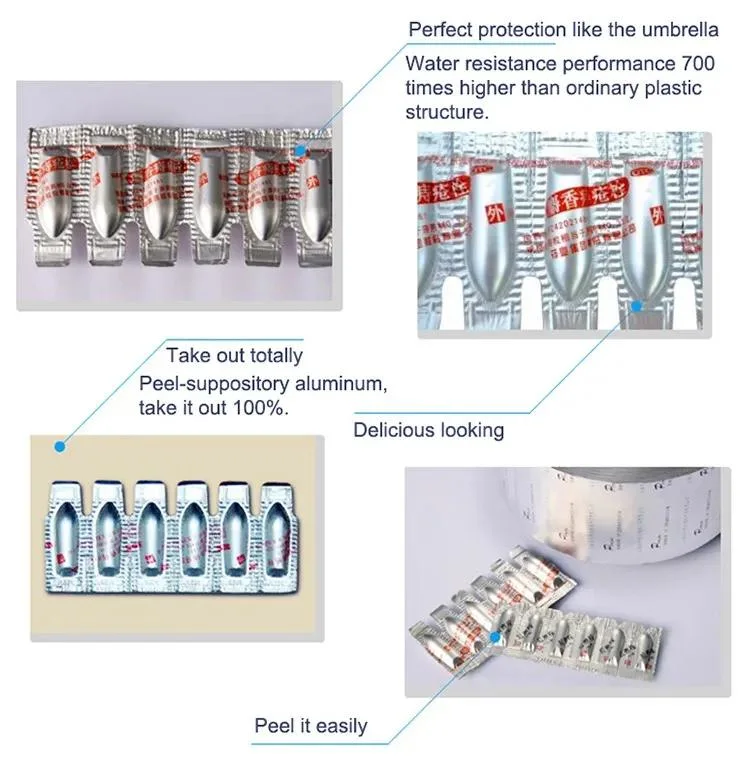 Pharmaceutical Custom Printed Pharma Foil Tablet Strip Packaging