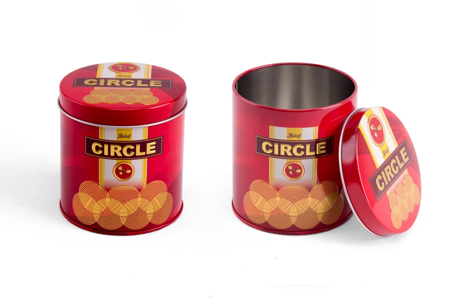 High Quality Customized Round Tin Box for Tea Packing