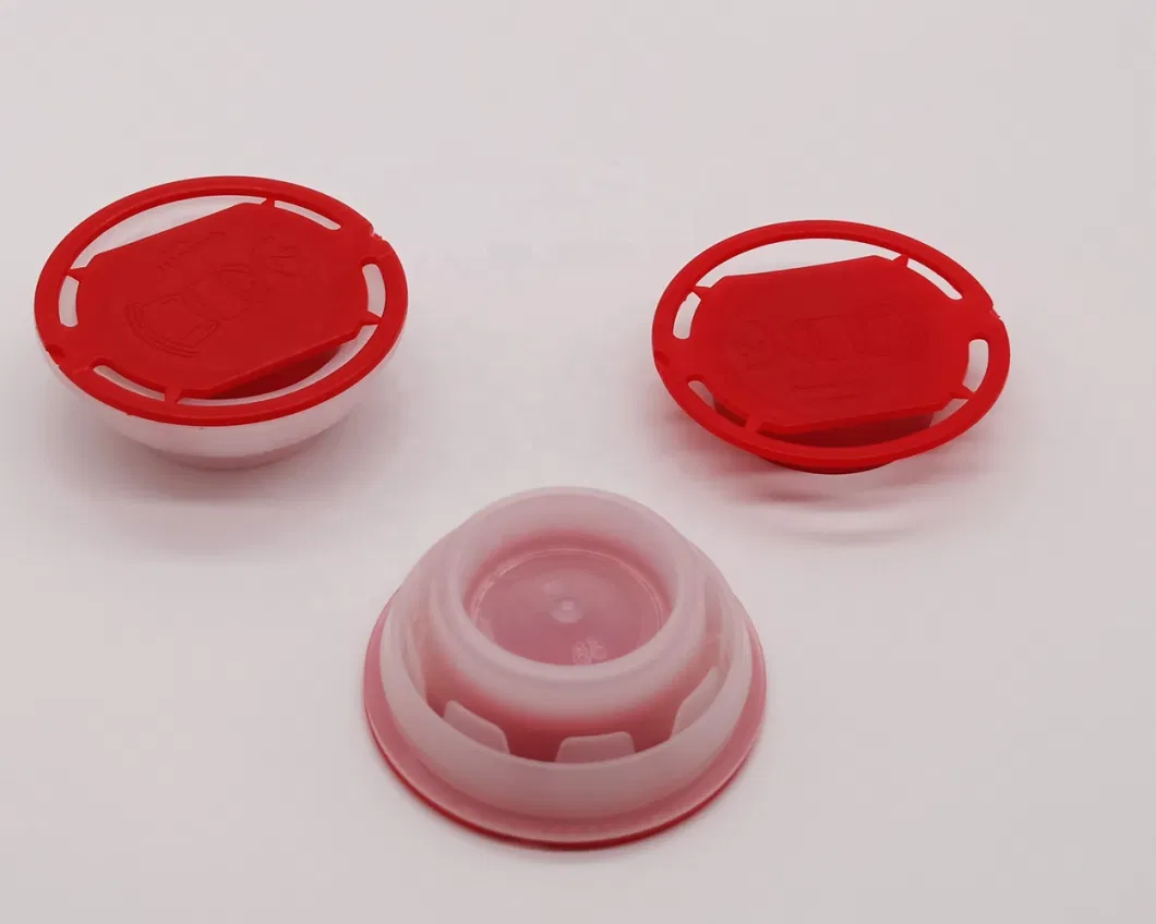 57mm Plastic Pour Oil Caps Cover Lids Aerosol Childproof Caps for Plastic Bucket