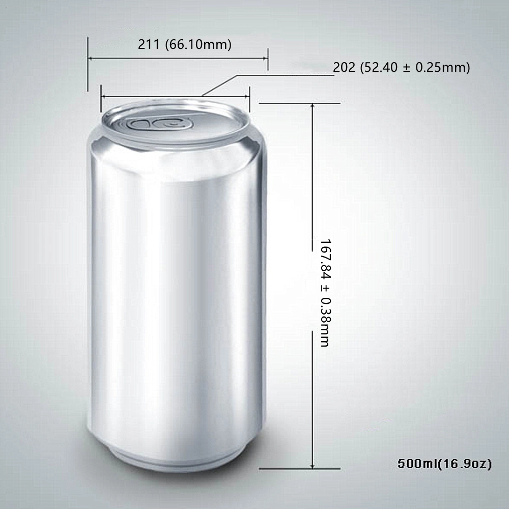 Tin Cans for Energy Drink 250ml 330ml 500ml Aluminum Beverage Beer Soda Juice Can