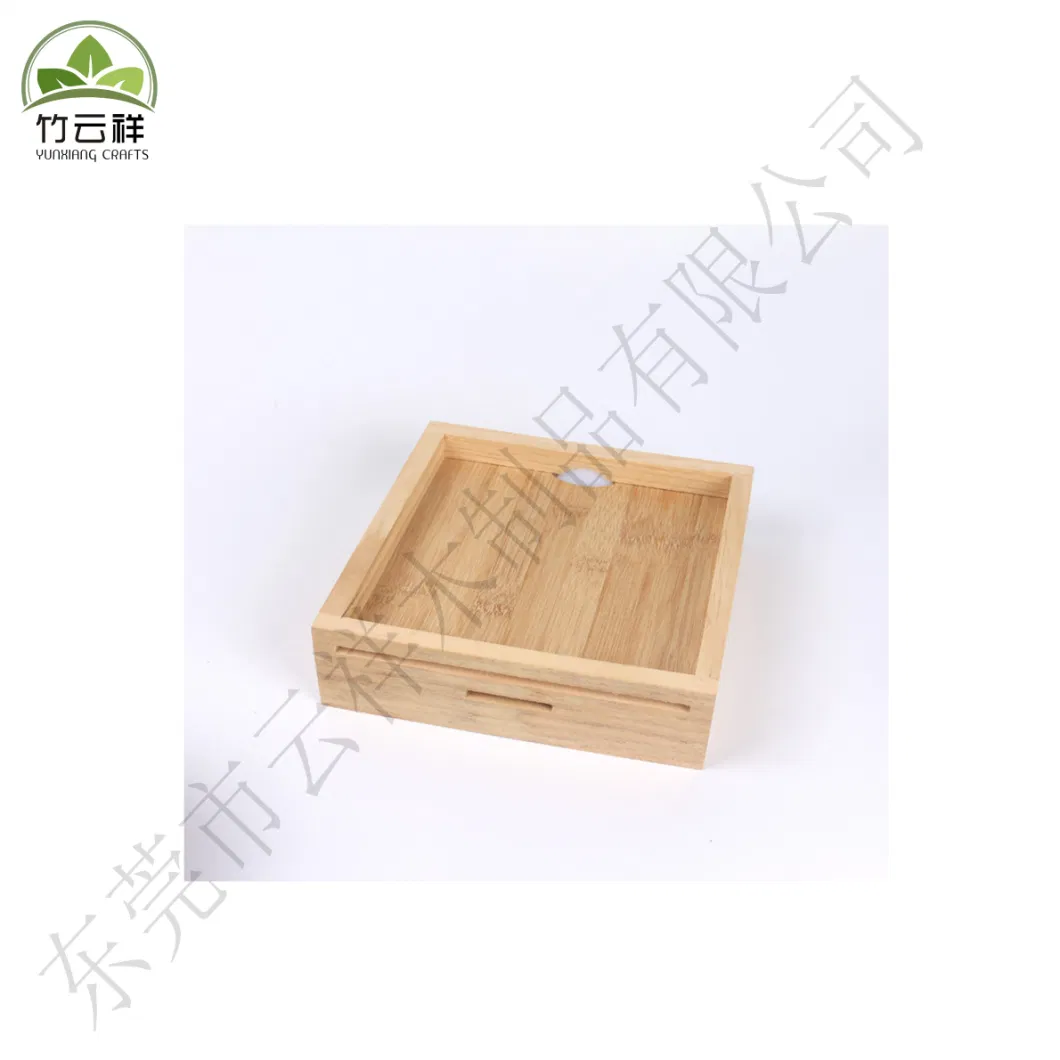 Exquisite Eco-Friendly Wooden Family Durable Piggy Bank
