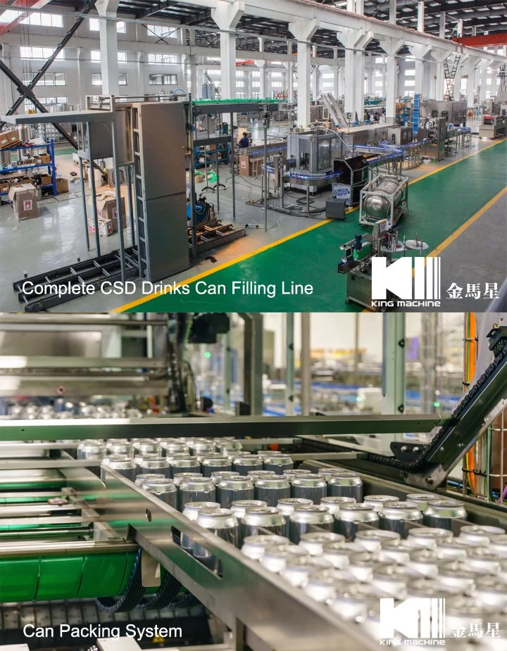 Aluminum Can Beverage Packaging Production Line