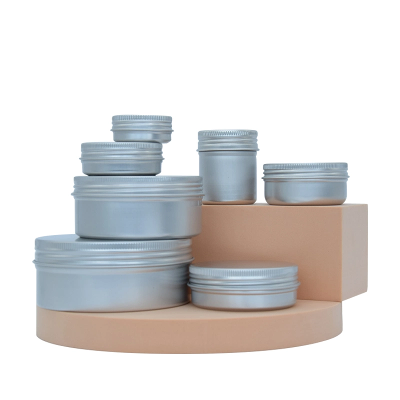 350ml Aluminum Can Spot Threaded Aluminum Box 350g Tea Can Round Cream Metal Aluminum Box