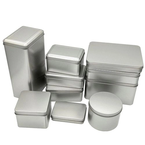 98g Empty Rectangular Tin Can for Luncheon Meat Food Packing