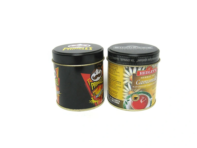 High Quality Customized Round Tin Box for Tea Packing