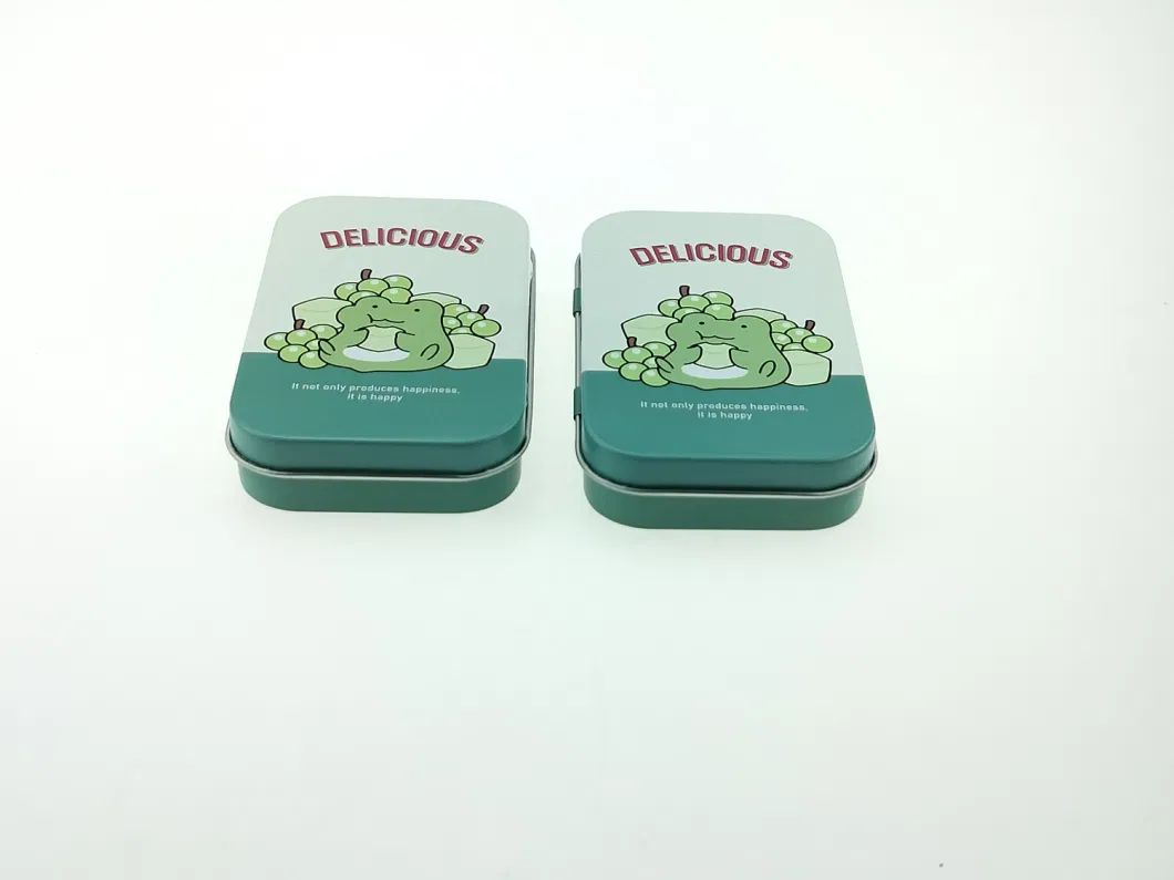 High Quality Round Metal Candy Mint Gift Candle Tins Box Customized Tins