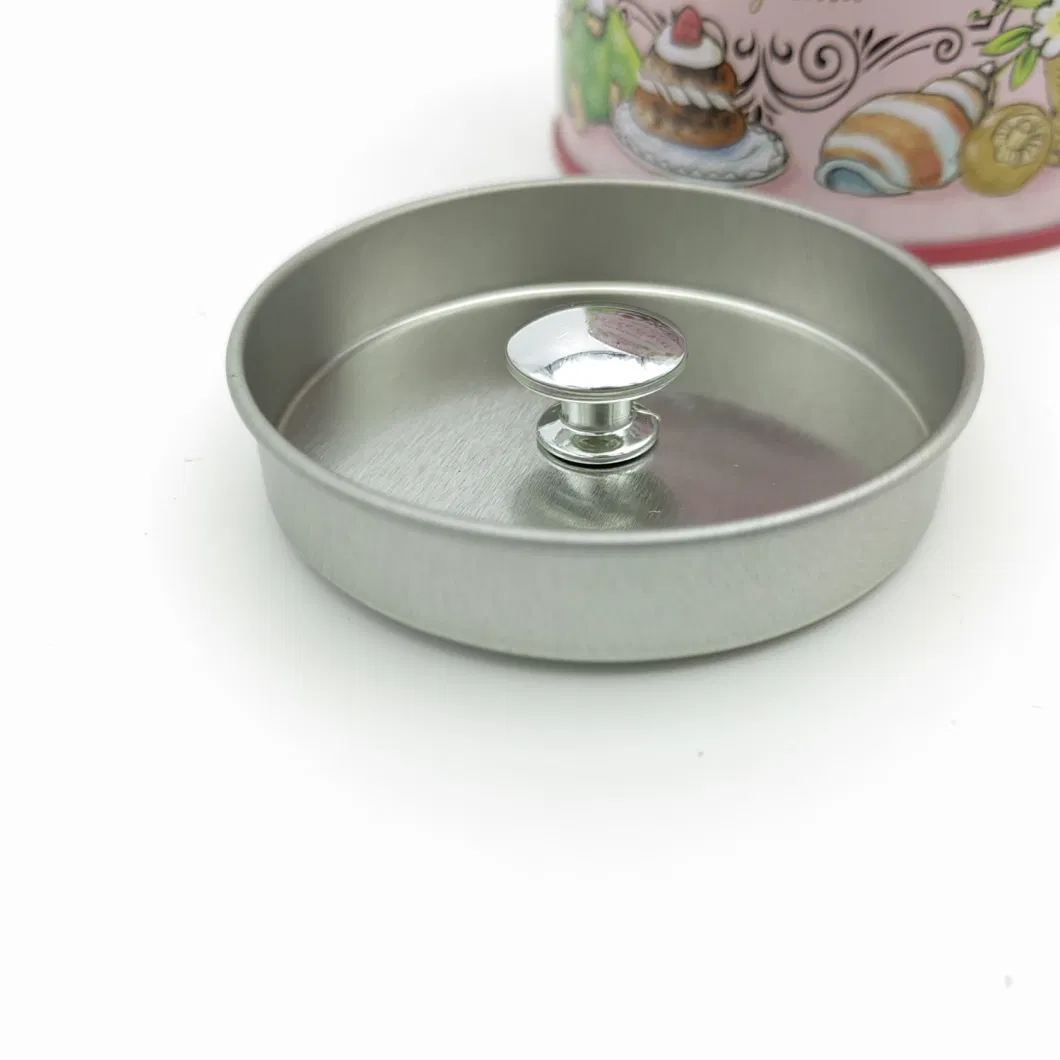 Popular Style Metal Black Tea Tinplate Can Seal Pot Candy Tin Box