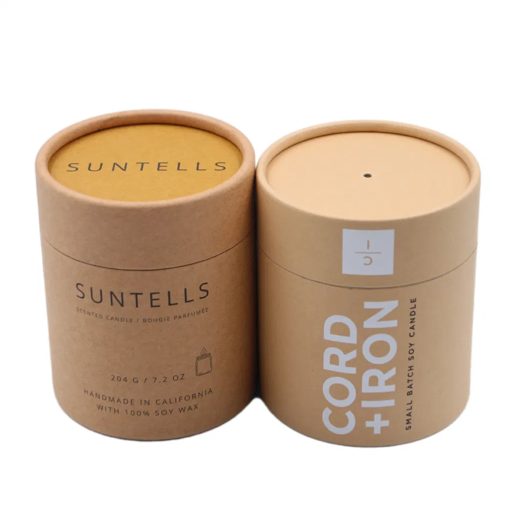 Wholesale Printing Design Food Grade Airtight Round Black Matte Tins Custom Tea Box Cans