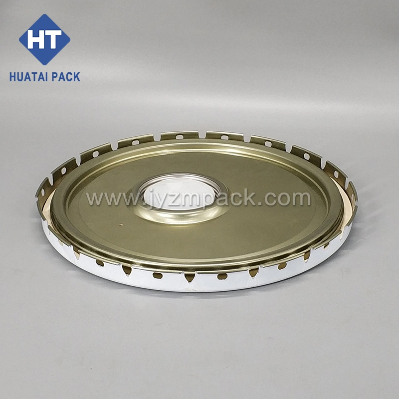 Lug Lid with Metal Screw Bung, 18L-20L Tin Pail Flower Top