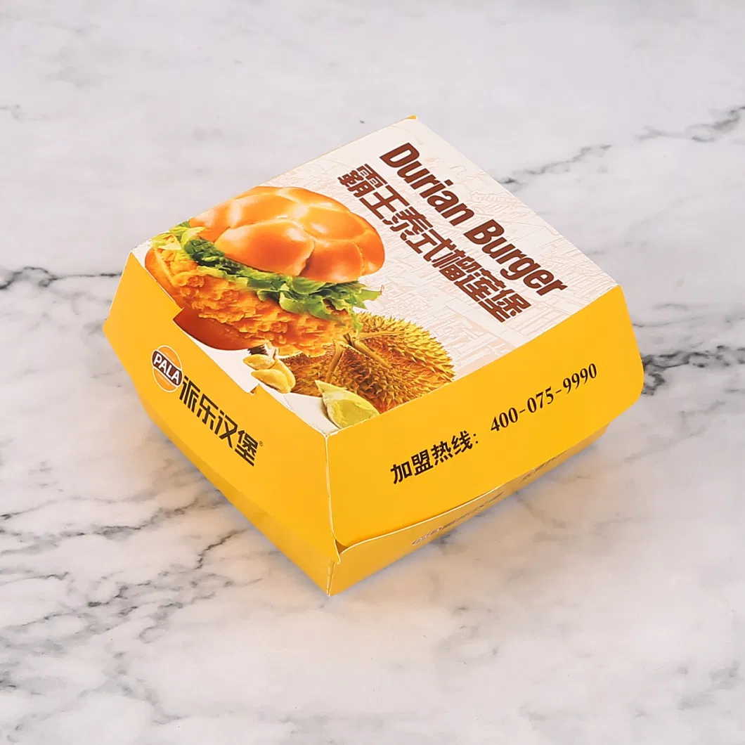 Carton Hamburger Box Printing Hamburgers