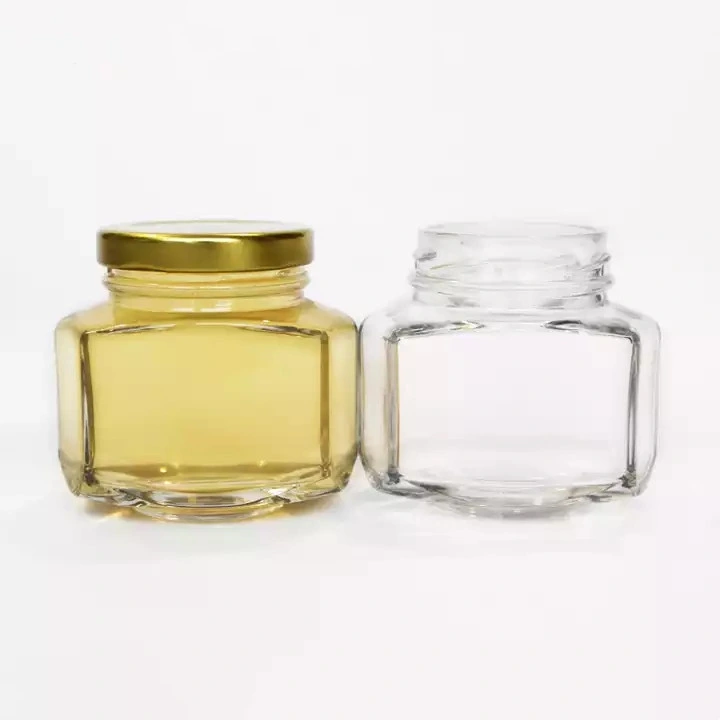 Cheap Clear 30g 50g Mini Small Jam Empty Glass Jars with Lids Round Shape Bee Honey Jars with Twist off