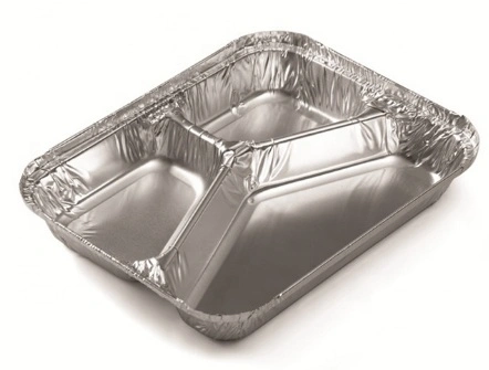 Disposable Airline Aluminium Foil Container Round Barbecue Aluminum Foil Tin Box