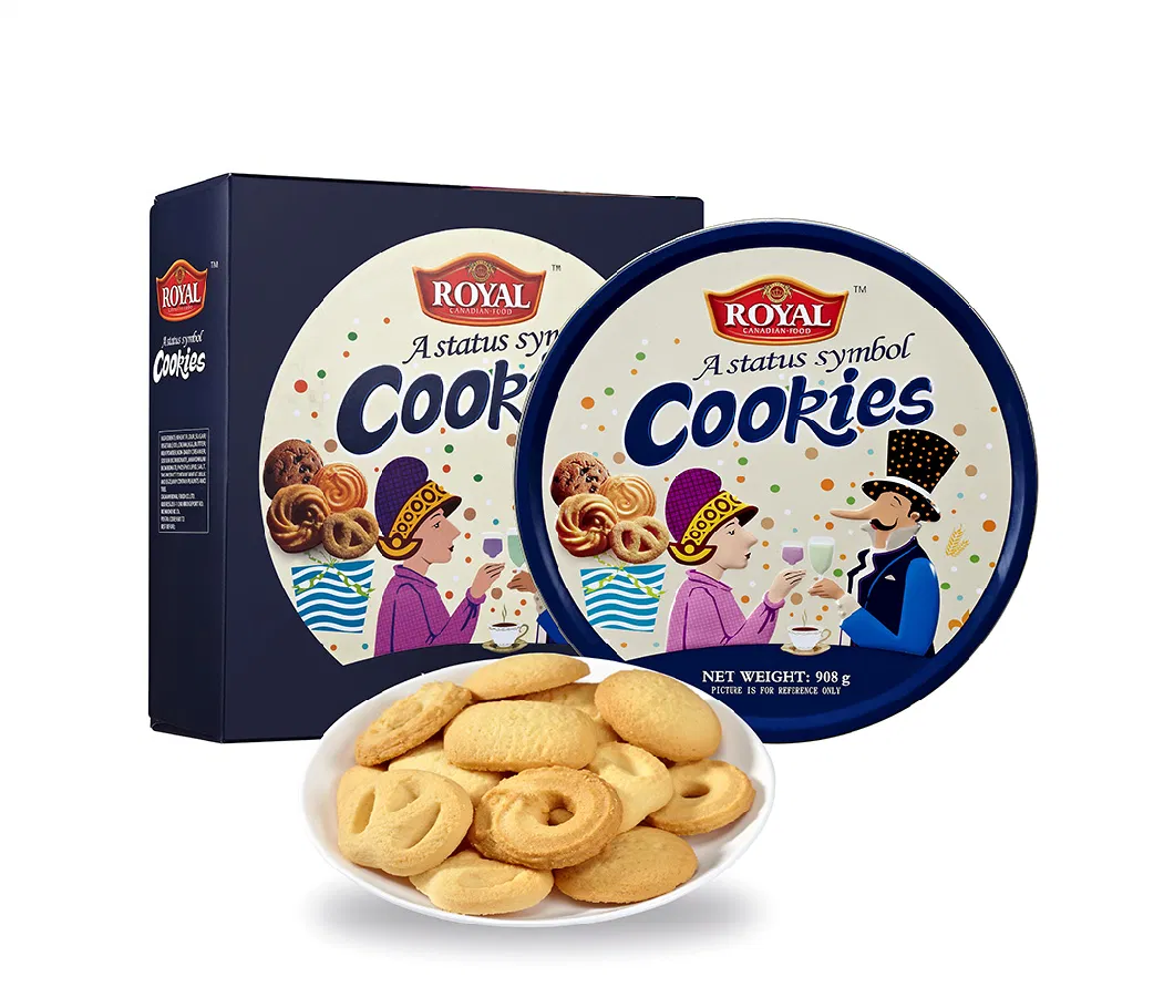 Hot Sell Chinese Halal Food 908g Cookies and Royal Danisa Butter Cookies
