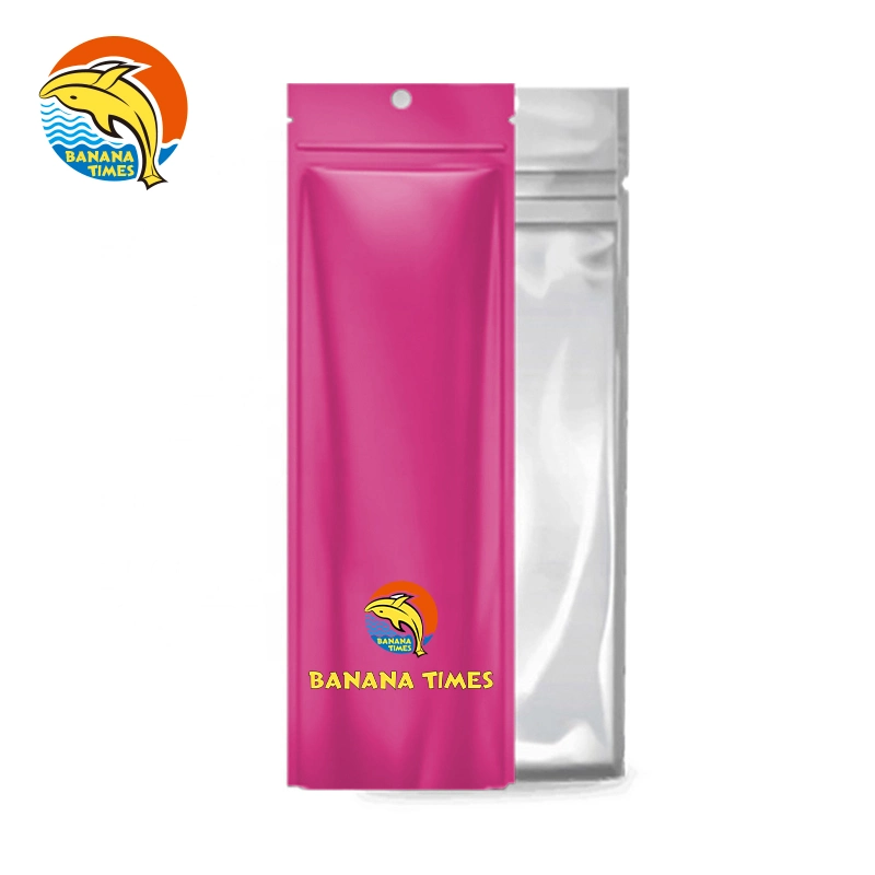 Customized Printed Zip Lock Mylar Foil Pouch Resealable 3.5g 7g 1lb Smell Proof Edible Plastic Bag