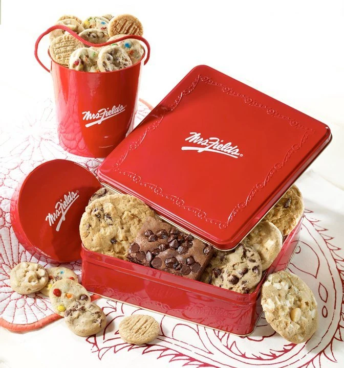 OEM Cookies Food Tin Box with Printing Custom Artworks