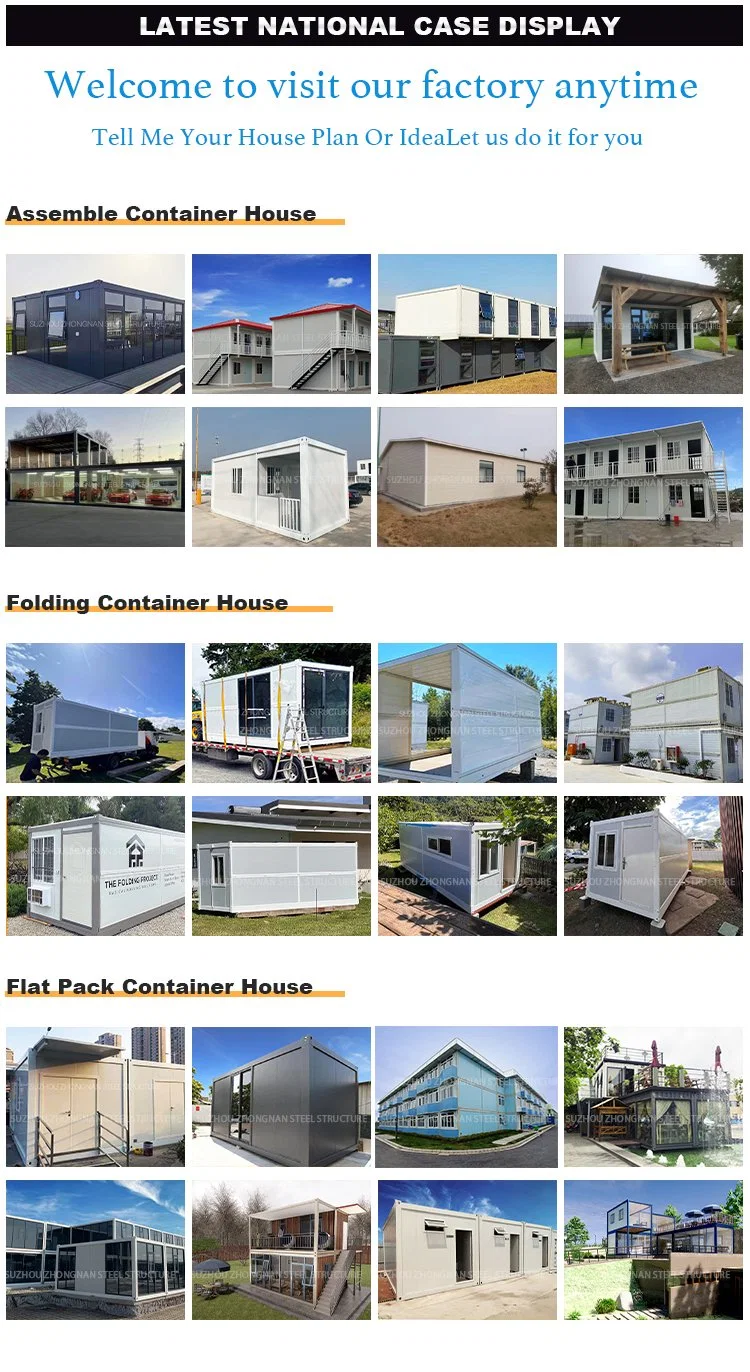 Prefab New Metal Sealand Storage Small Easy Container Homes 3 Bedrooms for Sale