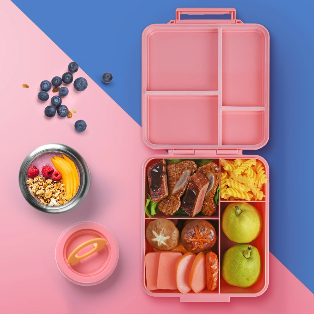 Aohea Bento Lunch Box Ni&ntilde; O Bento Box Vacuum Food Jars Lunch Box with Plastic Lunch Box Product