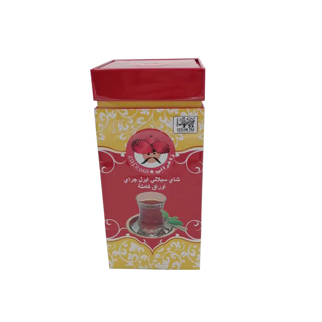 High Quality Wholesale Square Tea Packaging Box Tea Container