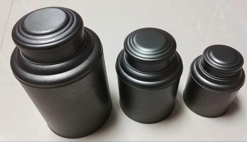 High Quality Chinese Metal Packaging Round Tea Box