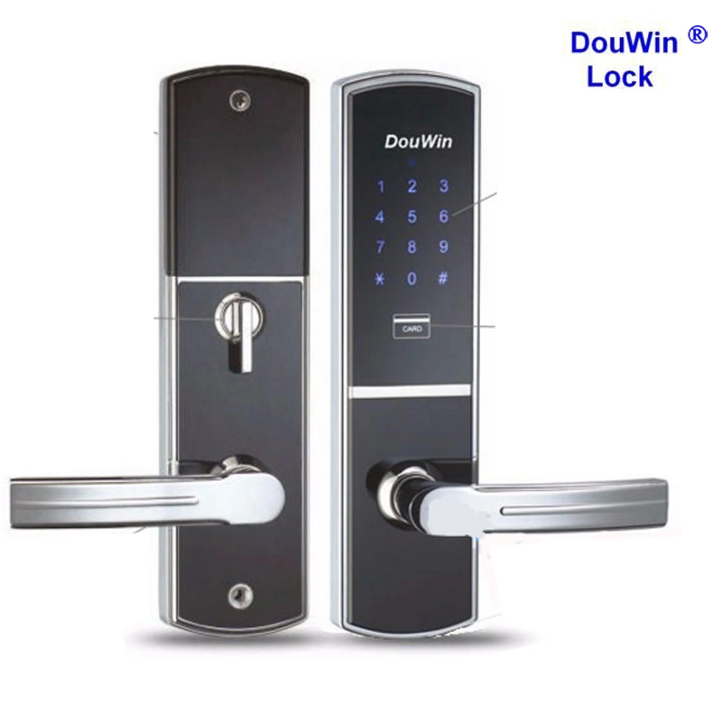 APP Douwin Blurtooth WiFi Electronic Key Card Child Safety Door Cylinder Lock with CE FCC Certification