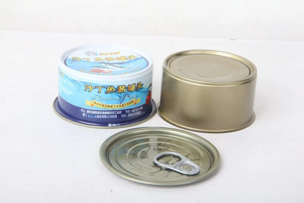 Wholesale# 202#211 #300#Food Empty Tin Box for Luncheon Meat Food Packaging