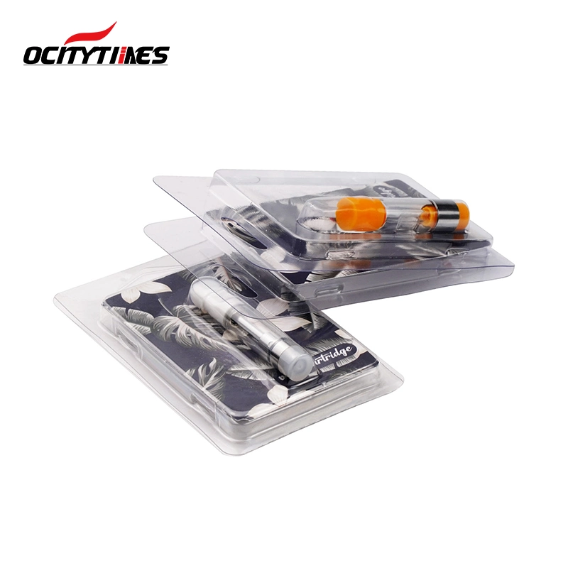 Ocitytimes Custom Logo 1ml Oil Childproof Cartridge Packaging Childproof Cr Child Resistant Box Packaging with Display Windows