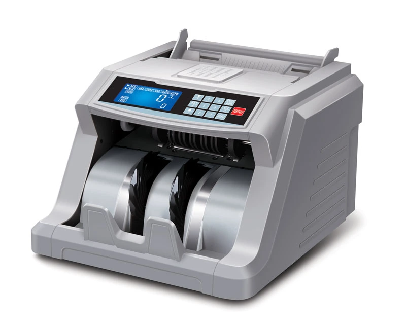 Factory Big LCD Money Cash Banknote Detector Billcounter Machine