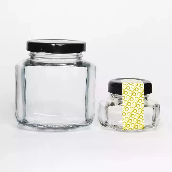 Cheap Clear 30g 50g Mini Small Jam Empty Glass Jars with Lids Round Shape Bee Honey Jars with Twist off