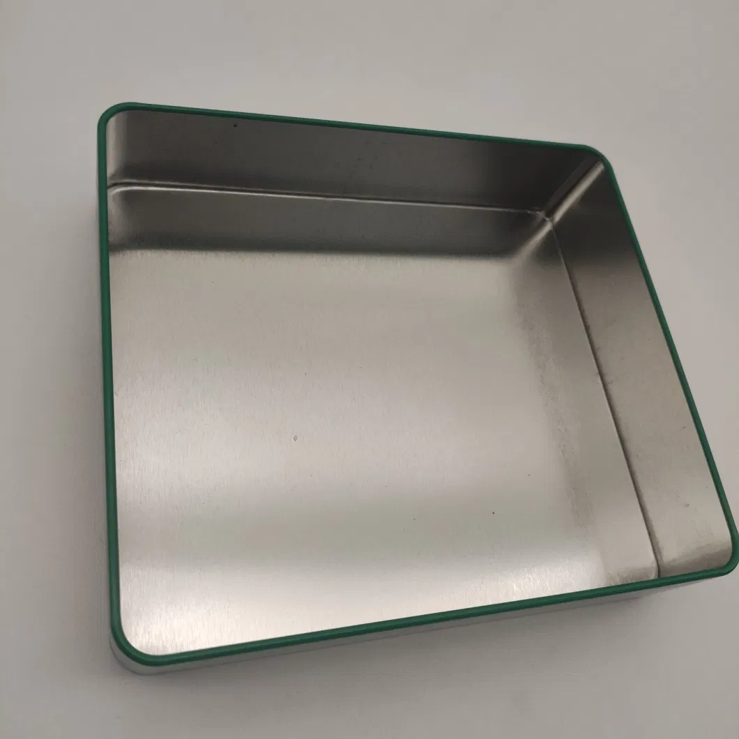 Manufacturers Custom Size and Printing Food Grade Aluminum Metal Packaging Tin Box
