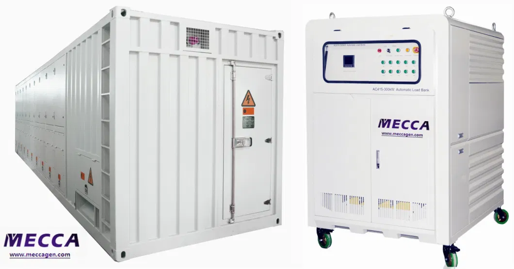 AC 500kw Outdoor Design Dummy Resistor Genset Generator Testing Resistive Automatic Control Load Bank